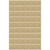 Layered Lilly wollen vloerkleed Mustard, 300x400 cm