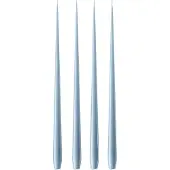 Ester & Erik kaars 4-pack gelakt Dusty blue 83, 42 cm