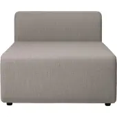 Broste Copenhagen Lagoon module chaise longue Latte