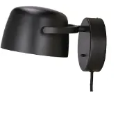 Scandi Living Halo wandlamp Ø16 cm Black