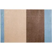 Tica Copenhagen Stripes deurmat horizontaal Ivory-sand-blue, 60x90 cm