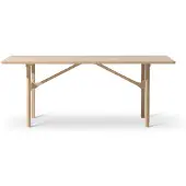 Fredericia Furniture 6284 eettafel Geoliede eik