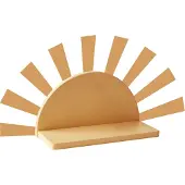 Kids Concept Star plank cirkel incl stickers Mosterd