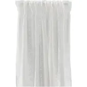 Scandi Living Tranquility gordijn met multiband 139x250 cm Wit