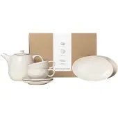 Broste Copenhagen Nordic Vanilla theeservies voor twee 5-delig