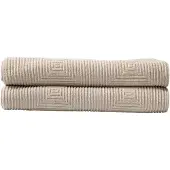 FDB Møbler R33 Kirkeby badhanddoek 2-pack Rainy day