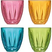 La Rochère Lily waterglas verschillende kleuren 4 stuks