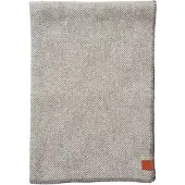 Klippan Yllefabrik Gooseye midi wollen plaid 90x130 cm Grijs