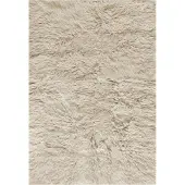 Layered Shaggy vloerkleed 300x400 cm Oatmeal