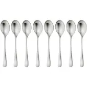 Robert Welch Radford koffielepel, mat, 8 stuks Roestvrij staal