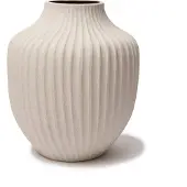 Lindform Kyoto vaas Sand white light deep line
