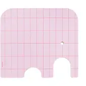 Muurla Elephant Chop & Serve snijplank M Pink