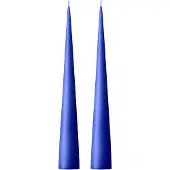 Ester & Erik kegelkaars 37 cm 2-pack mat Cornflower 48