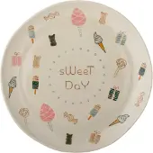 Bloomingville Sweets bord Ø24 cm Nature