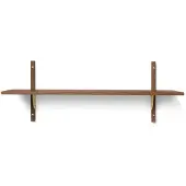 Ferm Living Sector plank L/S Smoked Oak, brass