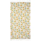 Sagaform Eden hamam handdoek 90x170 cm Gemengd geel