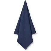 Humdakin Douchelaken Waffle Sea blue (70 x 135 cm)