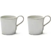 Serax - Marie Michielssen La Mère - Koffiekop Met Oor - Wit - 10 Ø - 2 stuks