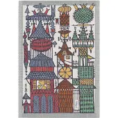 Ekelund Stadssaga theedoek 35x50 cm Multi