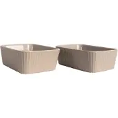 Sagaform Flora ovenschaal mini 2-pack Beige