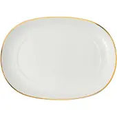 Villeroy & Boch Château Septfontaines schotel voor sauskom 14x20 cm Wit-goud