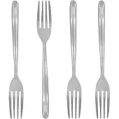 Nicolas Vahé taartvork 4-pack Antiek zilverkleurige afwerking