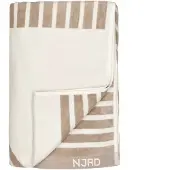 NJRD Stripes badhanddoek 100x150 cm Beige