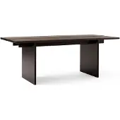 &tradition Ita OS1 eettafel 95x200 cm Dark stained oak