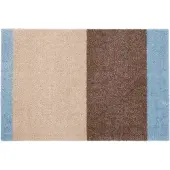 Tica Copenhagen Stripes deurmat horizontaal Ivory-sand-blue, 40x60 cm