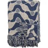 Creative Collection Santena plaid 130x160 cm Blauw