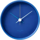 Georg Jensen Koppel wandklok Ø10 cm Iconic blue
