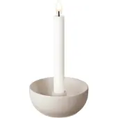 Scandi Living Valley kandelaar Ø12 cm Beige