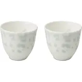 Wik & Walsøe Slåpeblom mok 20 cl 2-pack Blauw