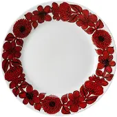 Gustafsbergs Porslinsfabrik Röd Aster bord Ø 28 cm.
