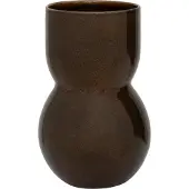 Urban Nature Culture Noan vaas 28 cm Dark downtown brown