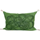 Fine Little Day Knutar kussensloop 38x58 cm Green