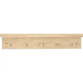 Scandi Living Alley knopplist met plank Eikenhout