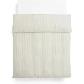HAY Dekbedovertrek Fineline Duvet Cover Ivory-240 x 220 cm