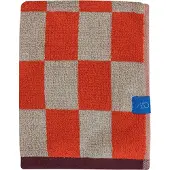 Mette Ditmer Retro handdoek Dark orange, 50x90 cm