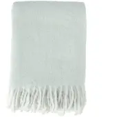 Scandi Living Dune mohair plaid 130x170 cm Ice blue