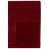 Lexington Quilted Cotton Velvet Star sprei 160x240 cm Red