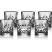 Lyngby Glas - Kristallen Melodia Shotglazen - 8 cl - Set van 6