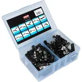 Elvedes V-type 60 Mm Complete Velgremblokken 25 Paren