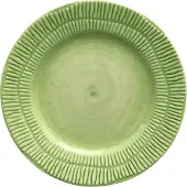 Mateus Stripes bord Ø21 cm Groen
