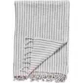 Lene Bjerre Olivia plaid 130x170 cm Off White-Linen