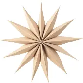 Broste Copenhagen Venok ster kerstdecoratie Ø30 cm Natural