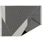 NJRD Stripes katoenen plaid zwart