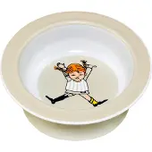 Rätt Start Pippi Cirkus zuignapbord Ø15,5 cm Beige
