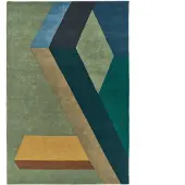 NJRD ASPEKT wollen vloerkleed Pavilion Petroleum 250x350 cm