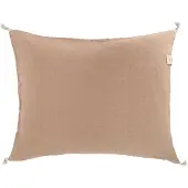 ERNST kussenhoes met kwastjes 50 x 60 cm Nootmuskaat
